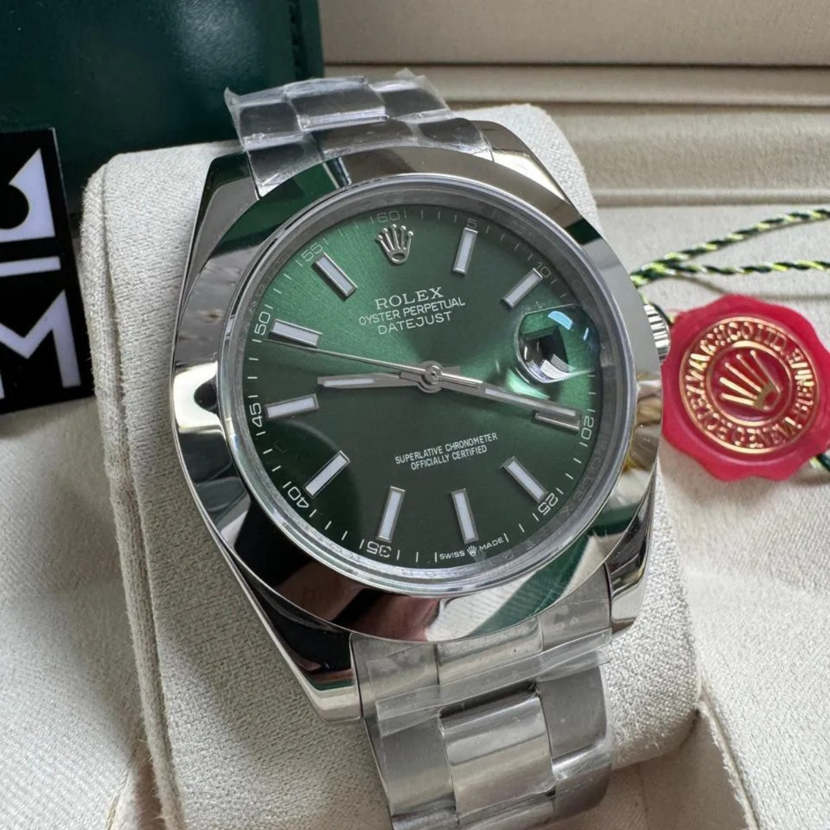 Rolex Datejust – Green Dial