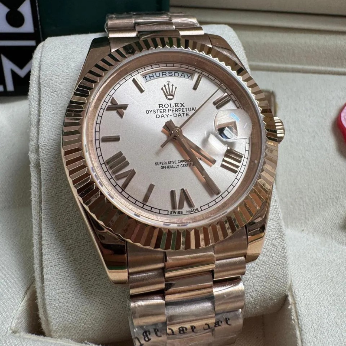 Rolex Day-Date 40 – Champagne Dial