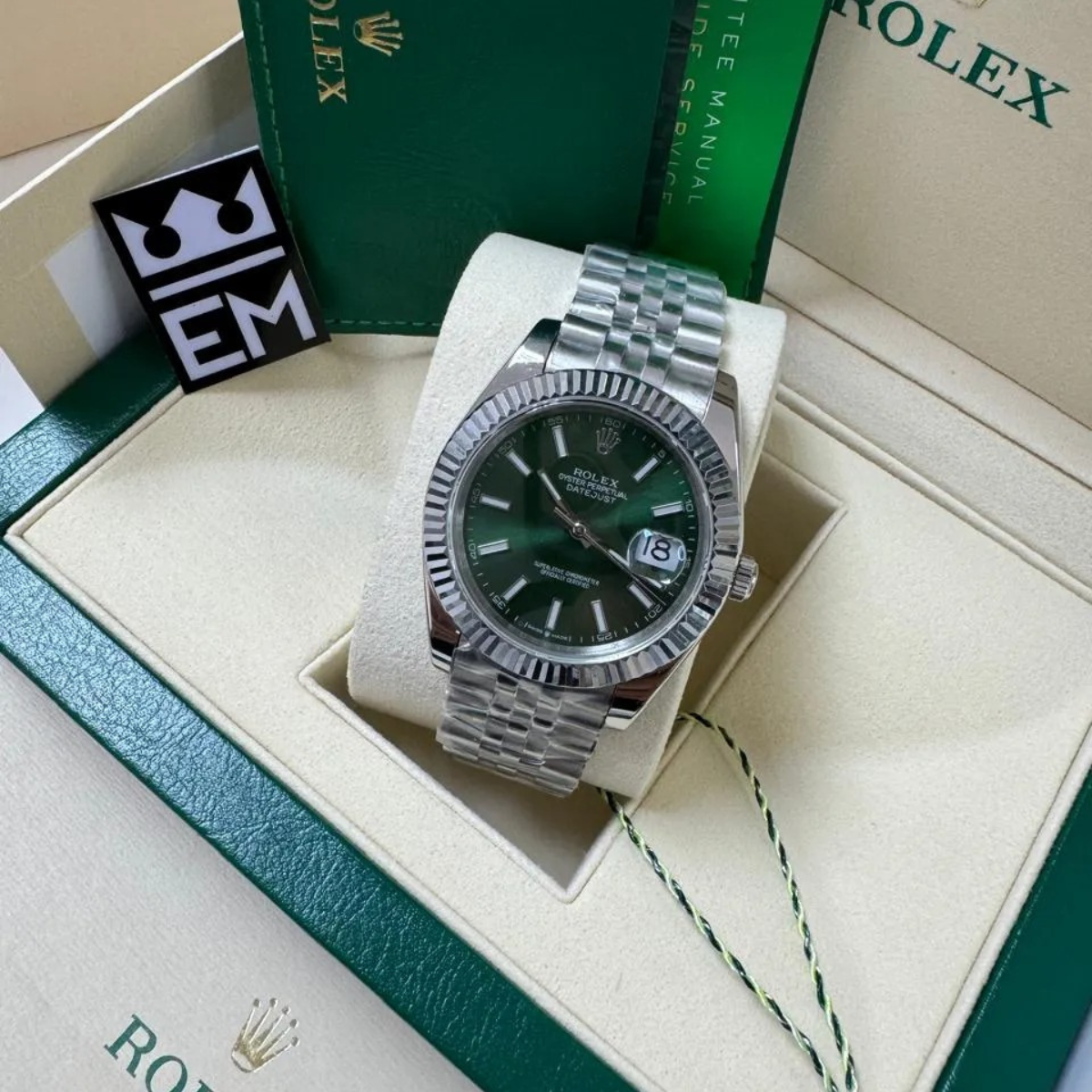 Rolex Datejust 41 – Green Dial