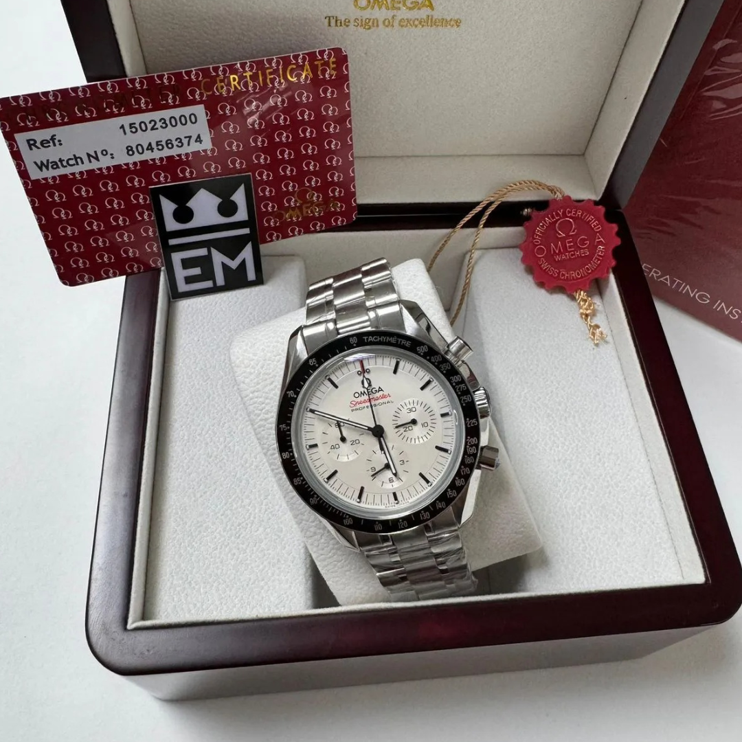Omega Speedmaster Professional “White Dial” – Stainless Steel Bracelet | Chronograph
