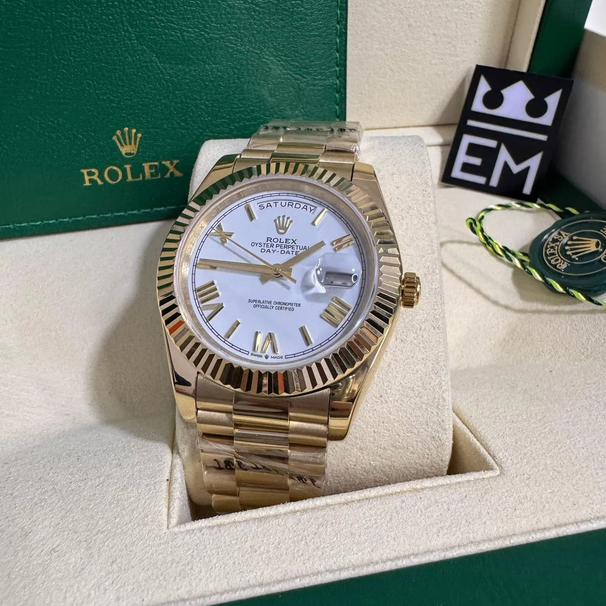 Rolex Day-Date 36 – White Dial