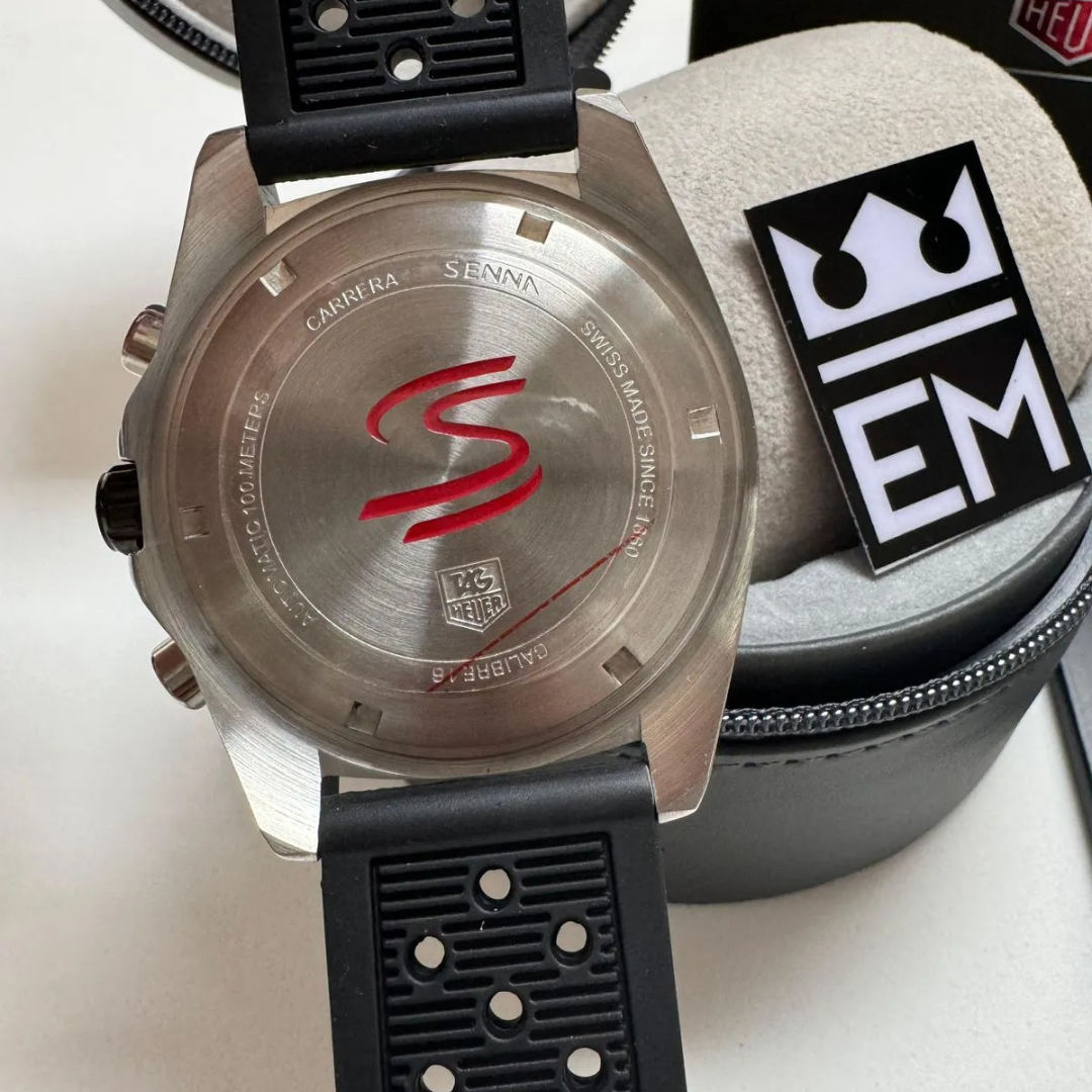 TAG Heuer Formula 1 Senna Edition – Black/Yellow | Sport Strap