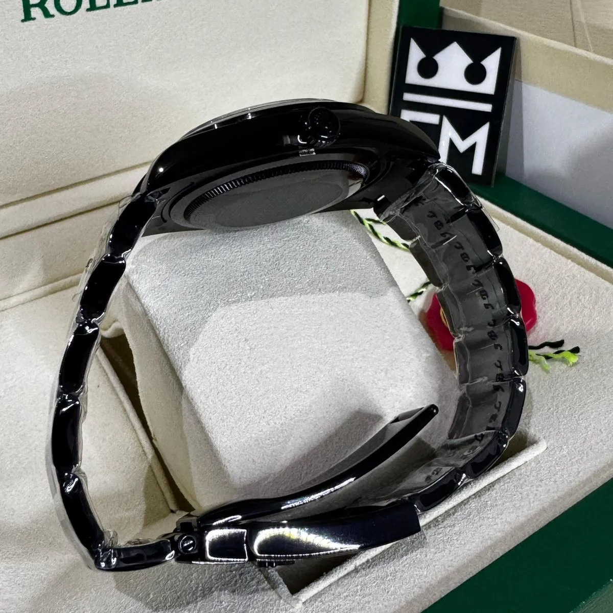 Rolex Air-King – Black Dial – Black Coated