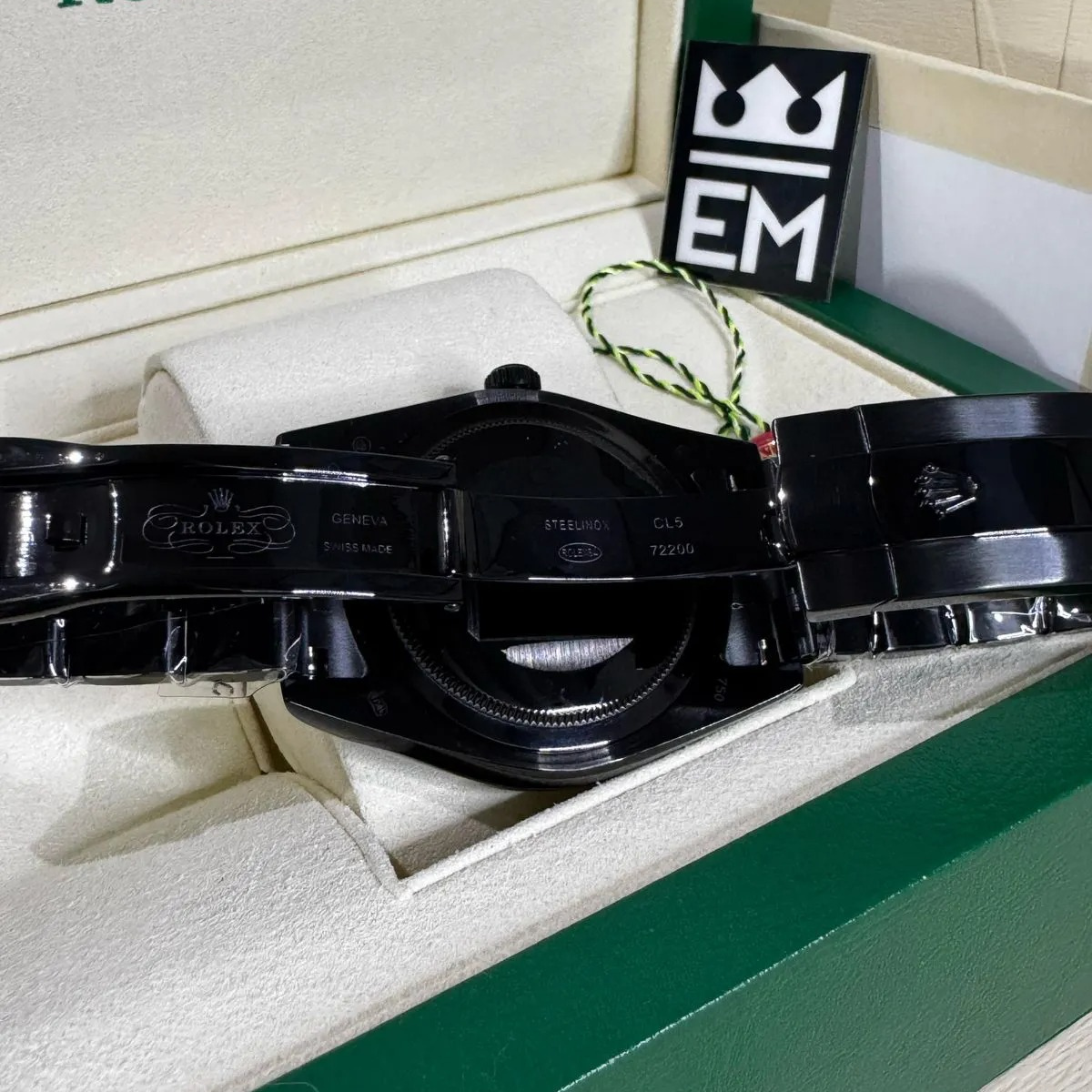 Rolex Air-King – Black Dial – Black Coated