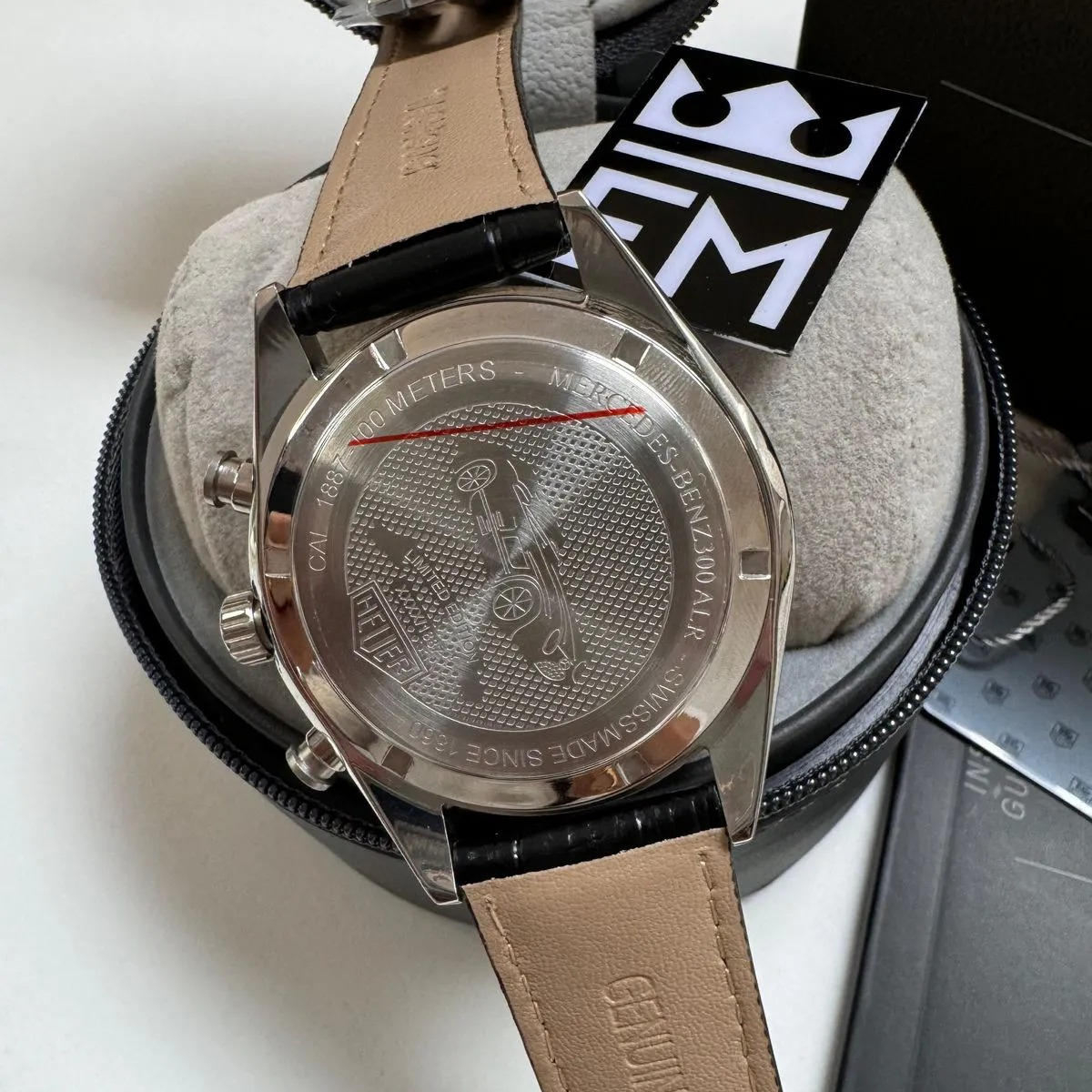 TAG Heuer Carrera Chronograph – Emerald Green Dial Leather Strap