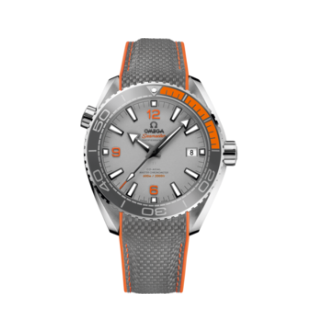 Omega Seamaster Planet Ocean “Co-Axial Chronometer” – Gray/Orange | Professional Diver 600M