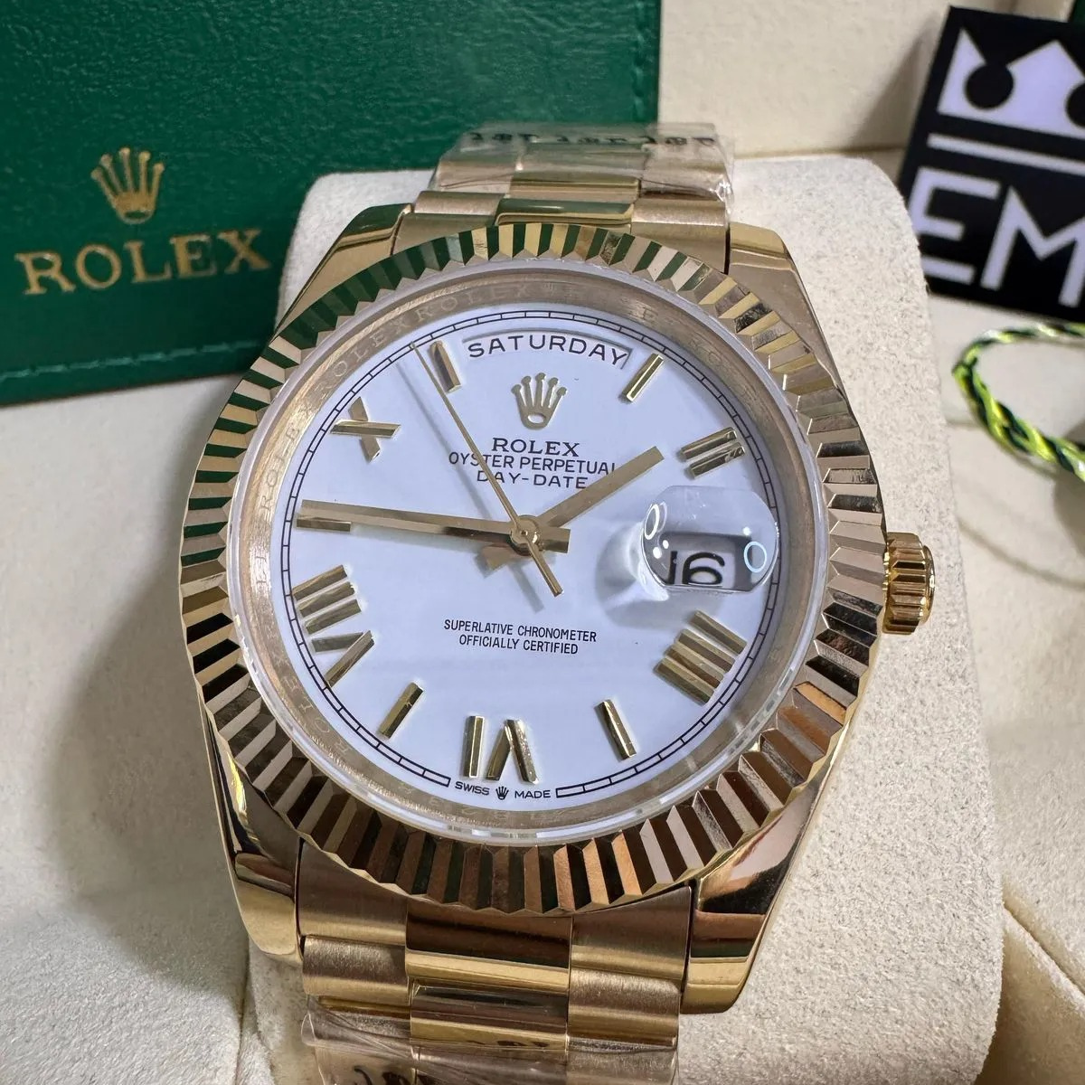 Rolex Day-Date 36 – White Dial