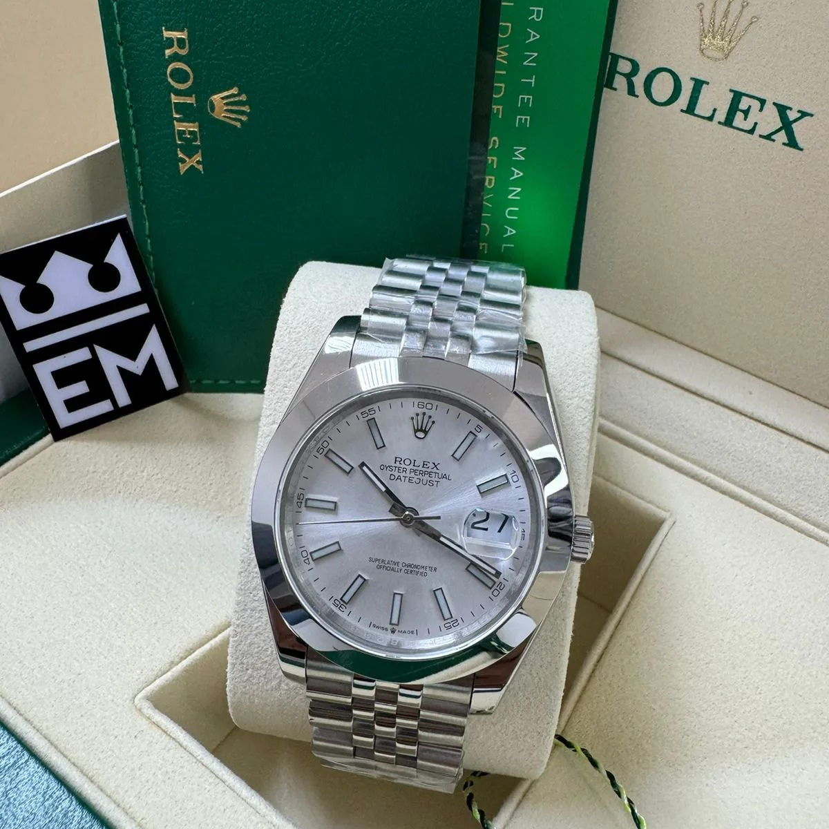 Rolex Datejust 41 – White Dial