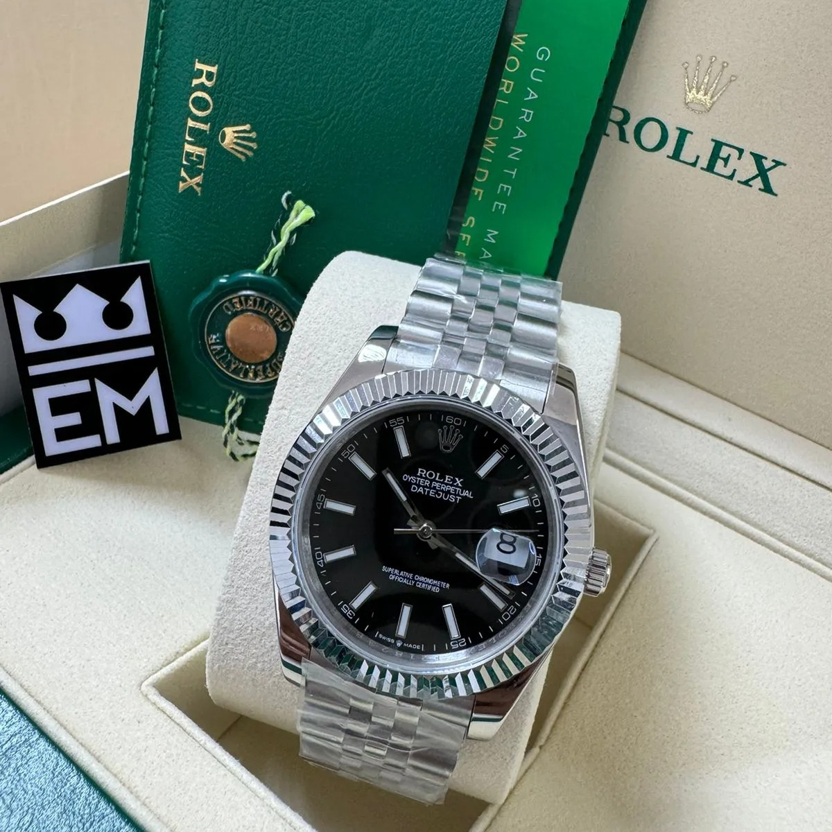 Rolex Datejust 41 – Black Dial