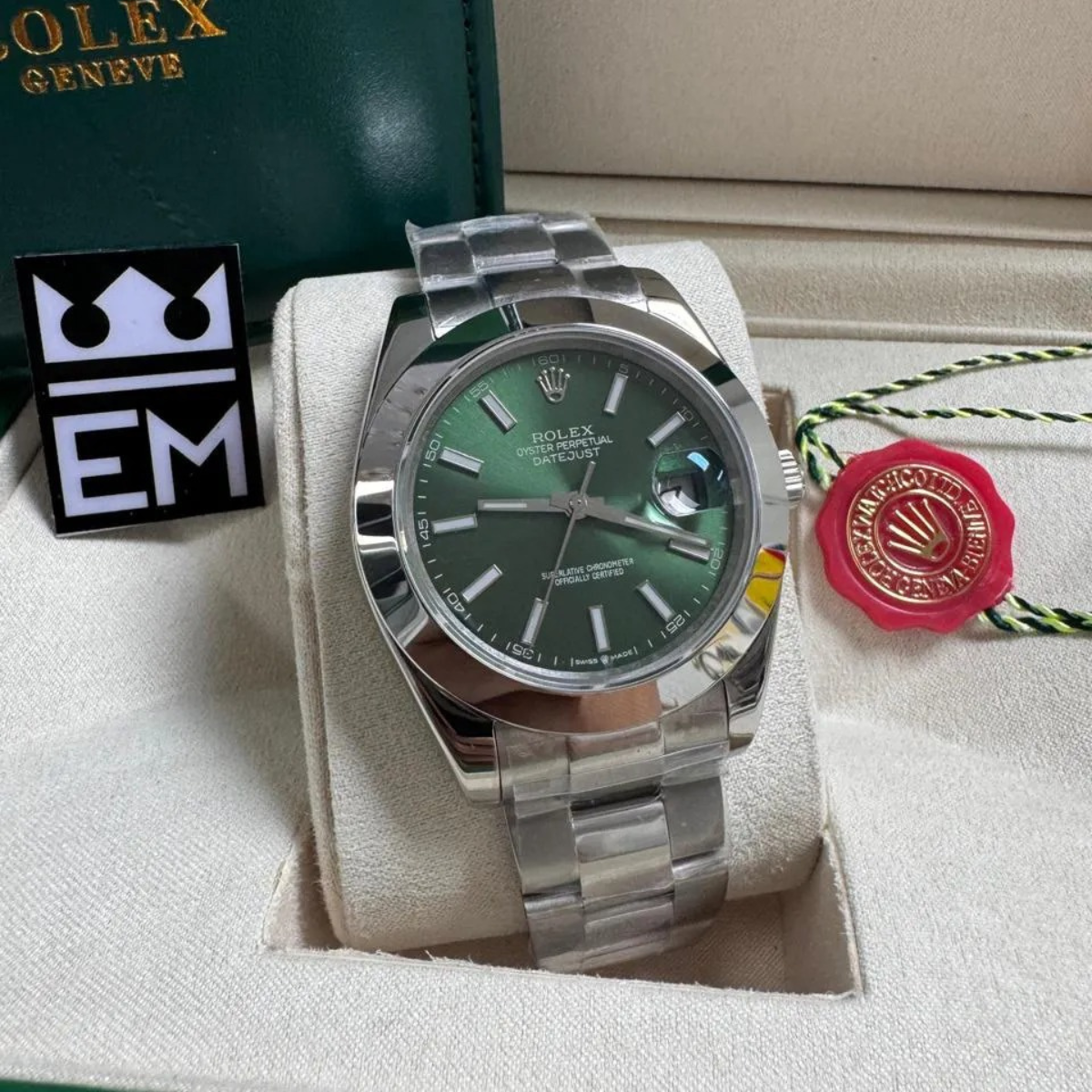 Rolex Datejust – Green Dial