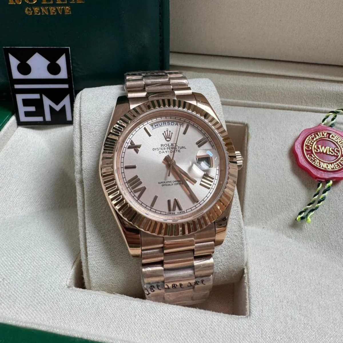 Rolex Day-Date 40 – Champagne Dial