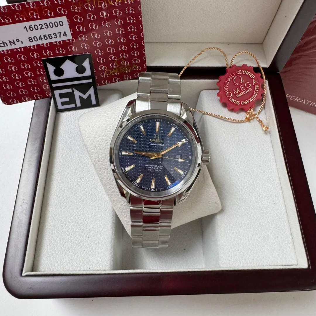 Omega Seamaster Aqua Terra Blue Waves