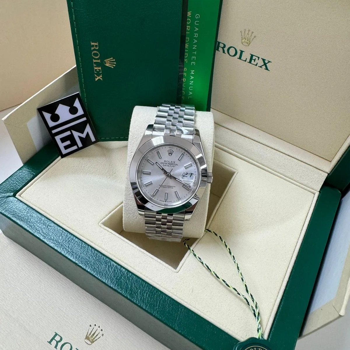 Rolex Datejust 41 – White Dial
