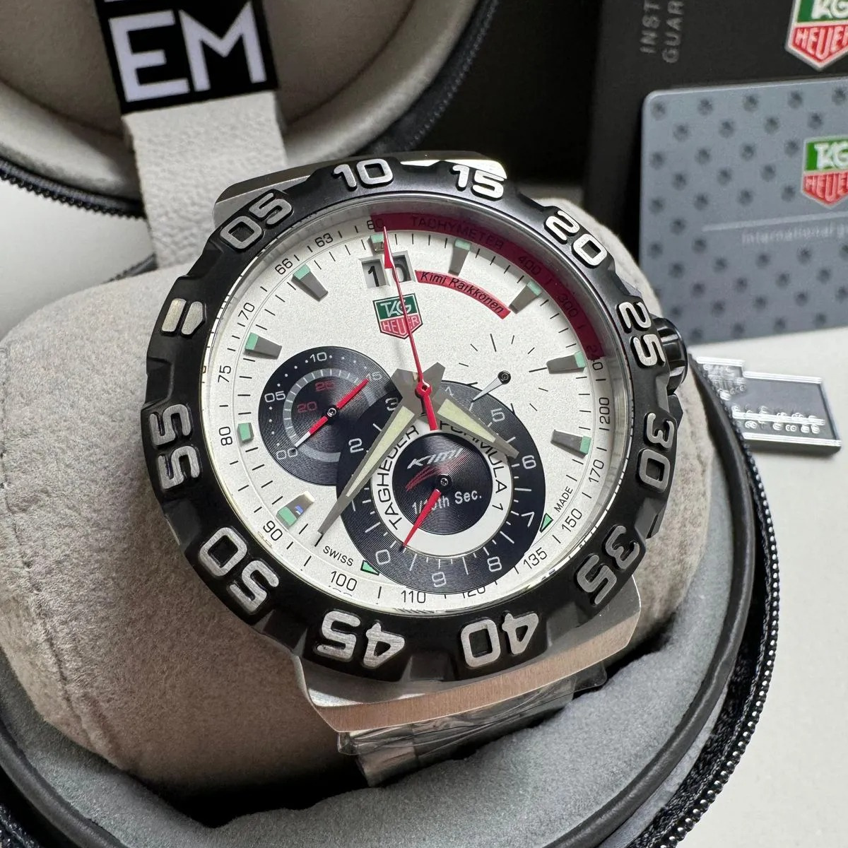 TAG Heuer Formula 1 Chronograph White – Kimi Raikkonen Edition