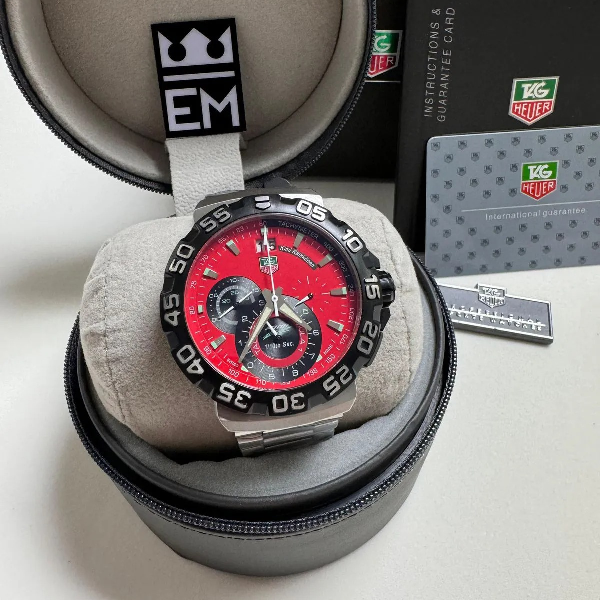 TAG Heuer Formula 1 Chronograph Red – Kimi Raikkonen Edition