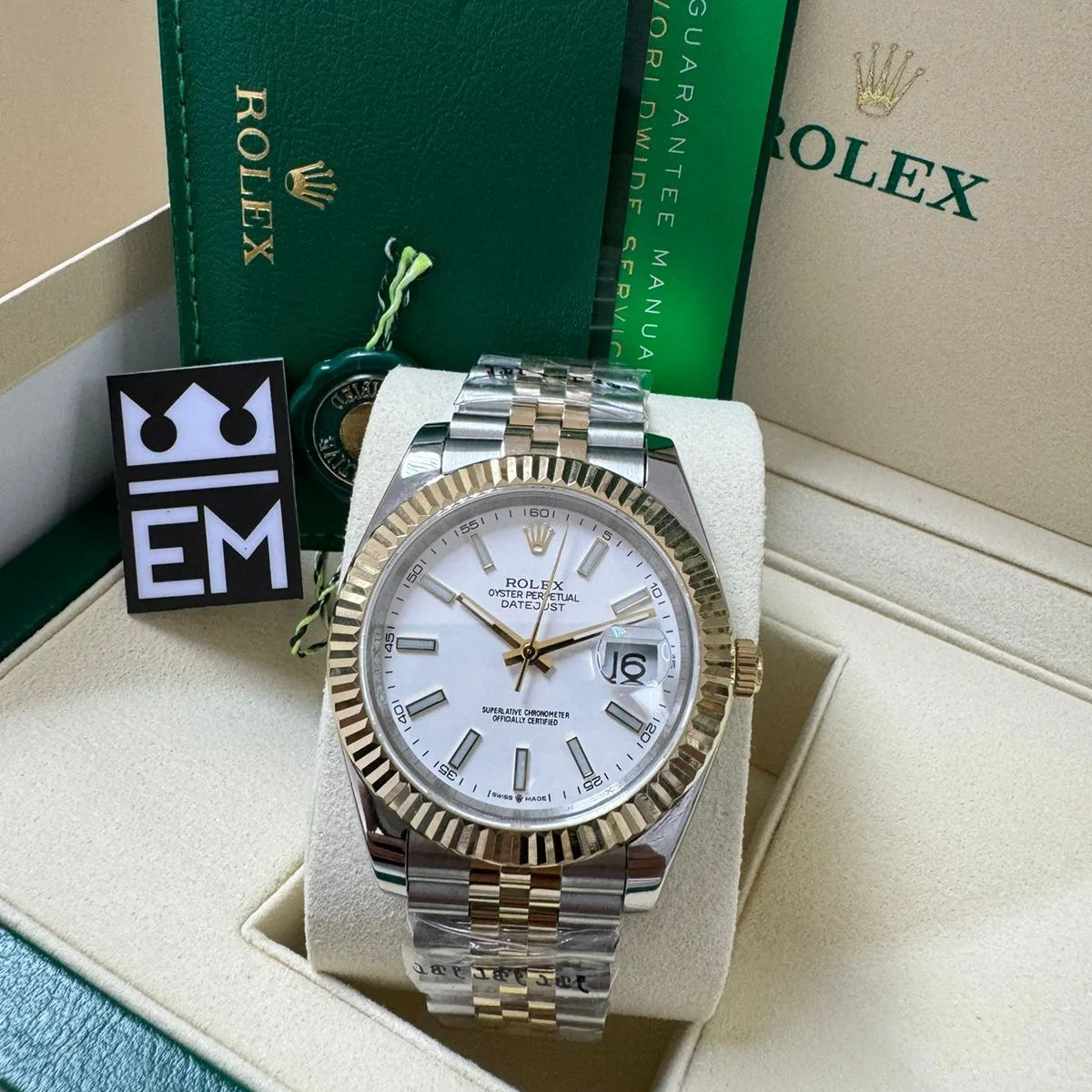 Rolex Datejust 41 – White Dial