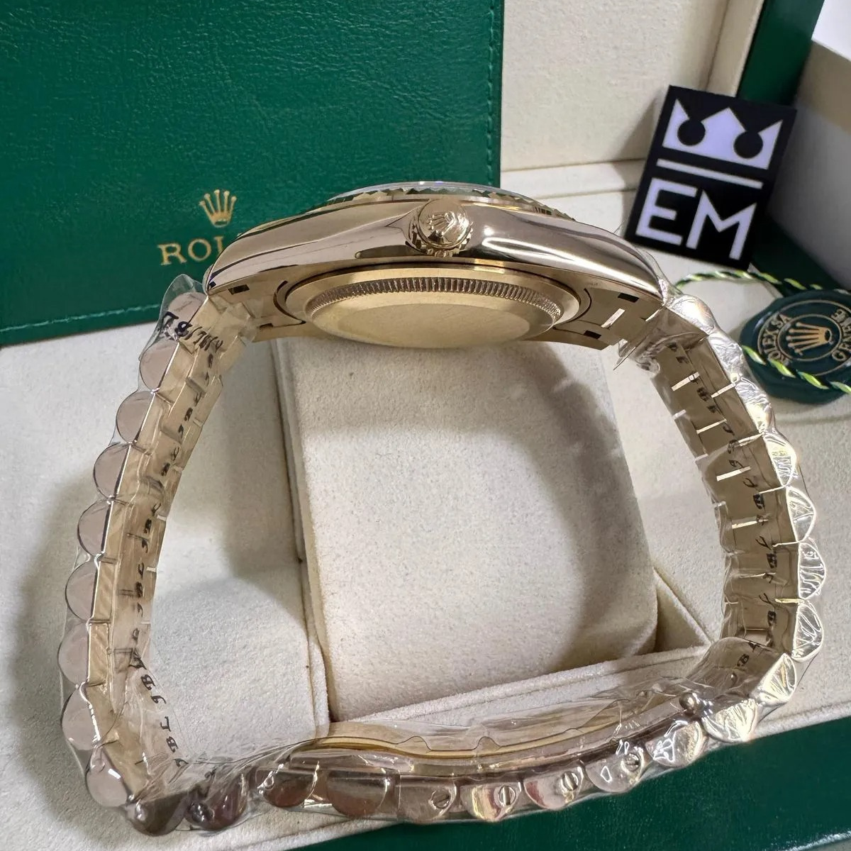 Rolex Day-Date 36 Yellow Gold – Green Dial