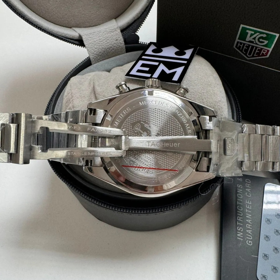 TAG Heuer Carrera Chronograph – Emerald Green – Stainless Steel Bracelet