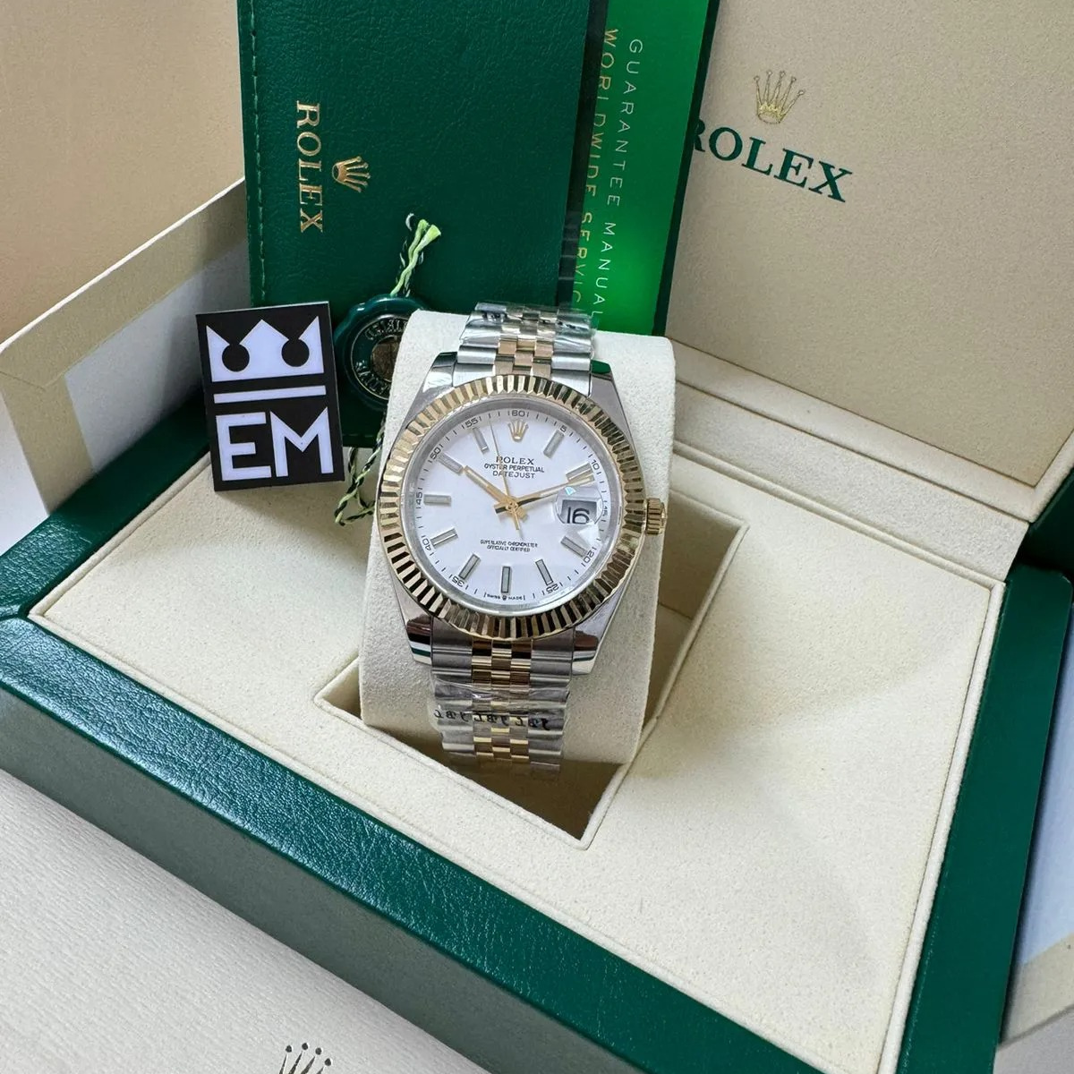 Rolex Datejust 41 – White Dial