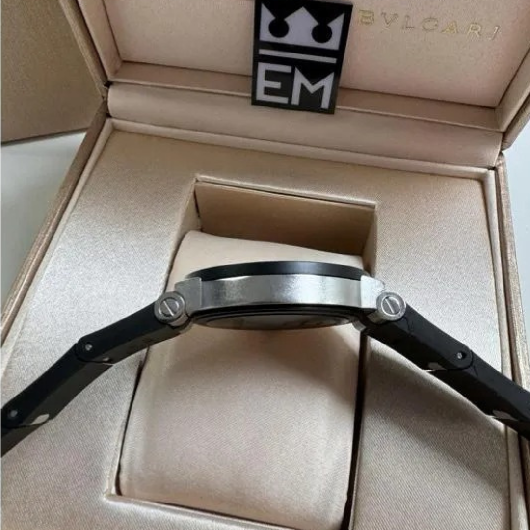 Bvlgari Aluminium Chronograph Black-White
