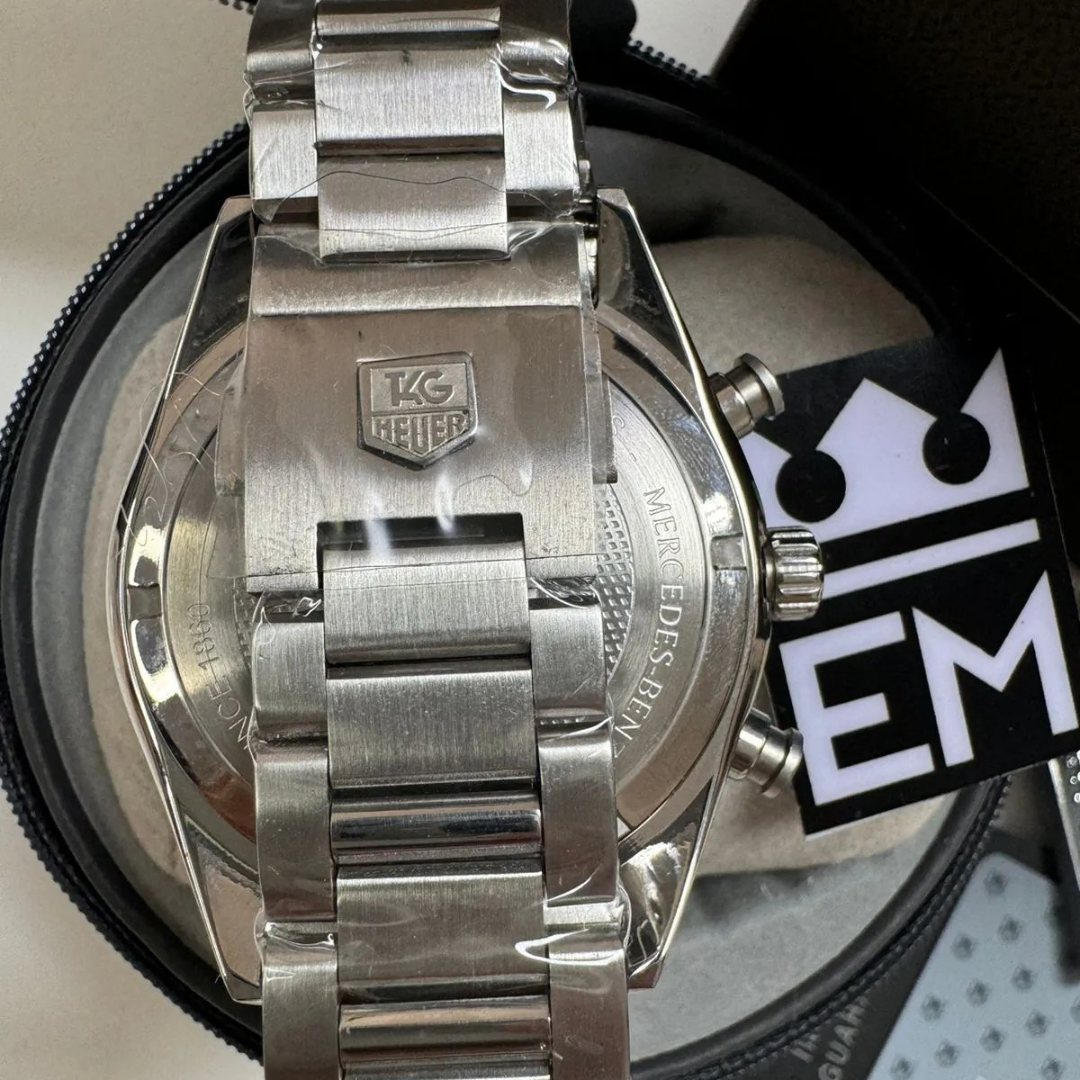TAG Heuer Carrera Chronograph – Emerald Green – Stainless Steel Bracelet