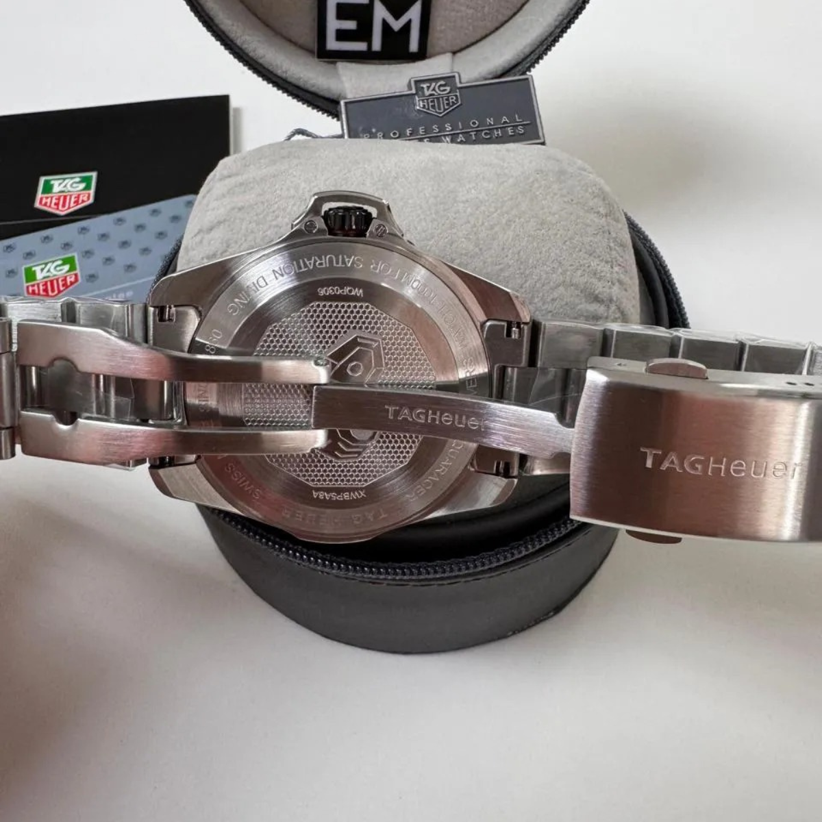 TAG Heuer Aquaracer – 43 mm – Black Dial – Steel Bracelet
