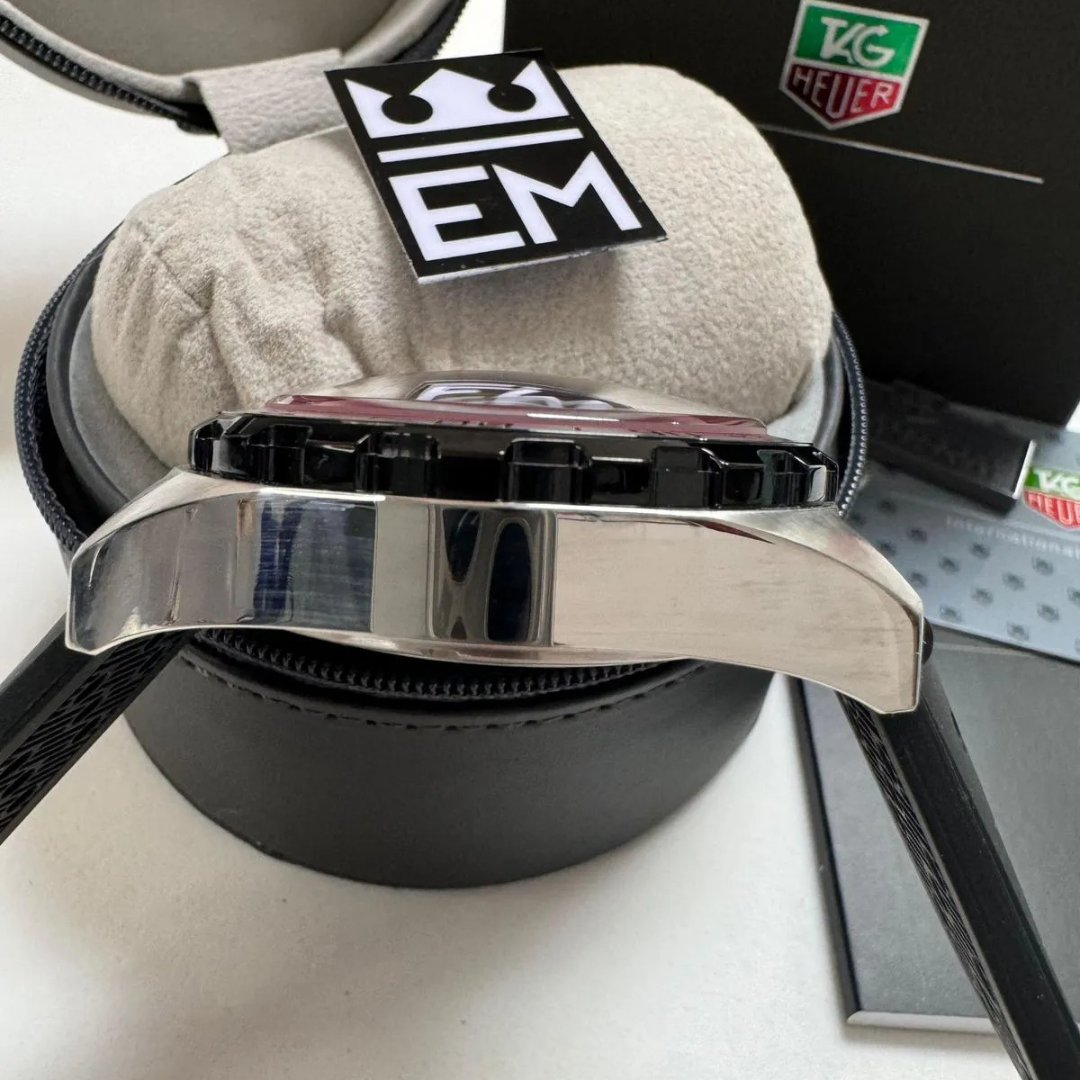 TAG Heuer Formula 1 Senna Edition – Silver/Black | Sport Strap