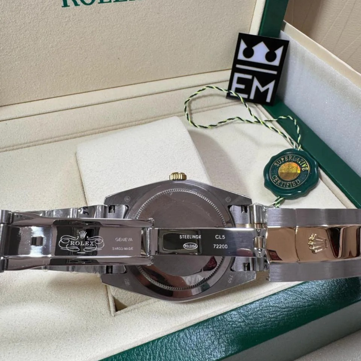 Rolex Datejust 41 – Champagner Dial – Rolesor