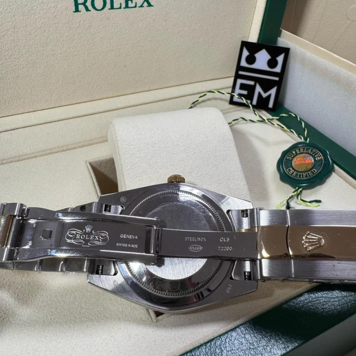 Rolex Datejust 41 – Gray Dial – Bicolor