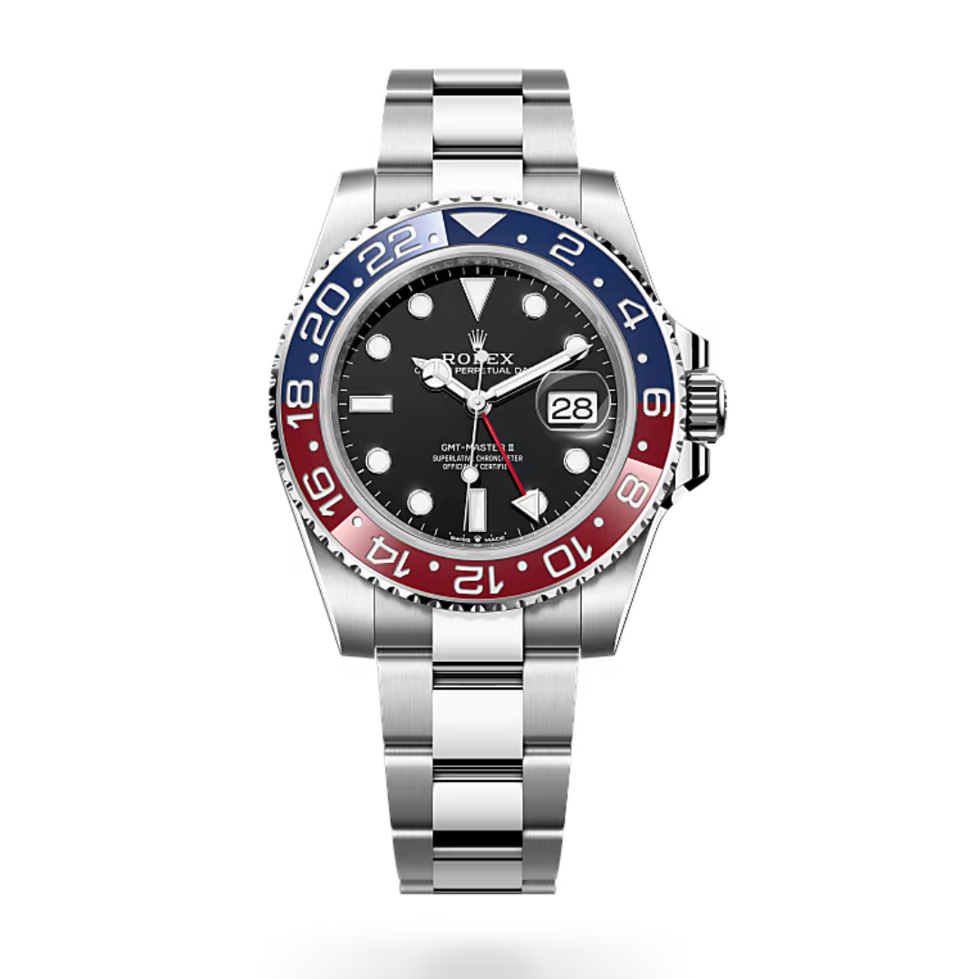 Rolex GMT-Master II 126710 BLRO – Red/Blue Ceramic – 904L Stainless Steel